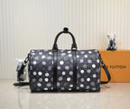 LOUIS VUITTON - LV x Yayoi Kusama Keepall Bandouliere