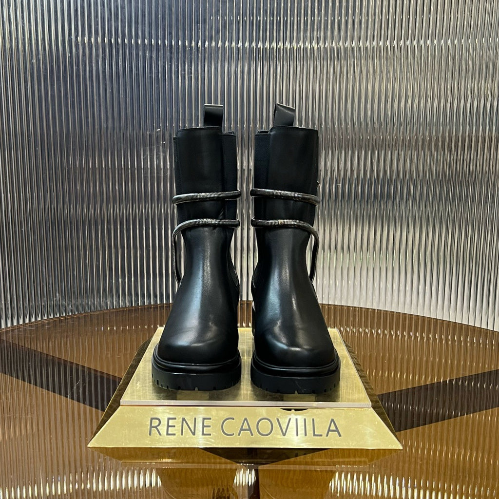 RENE CAOVILLA - jeweled jumper biker