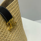 CELIN - MINI BUCKET LOUISE IN RAFFIA