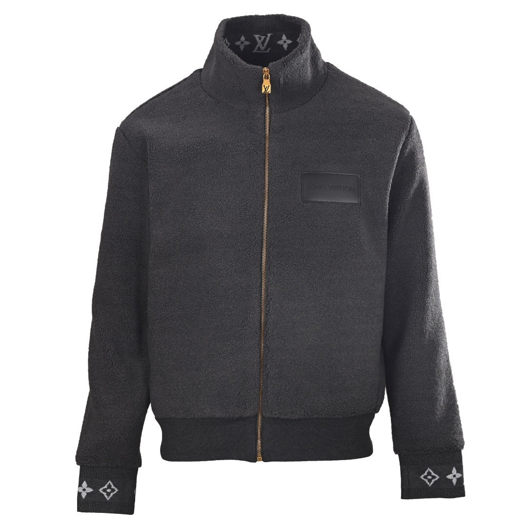 LOUIS VUITTON - Leather Patch Fleece