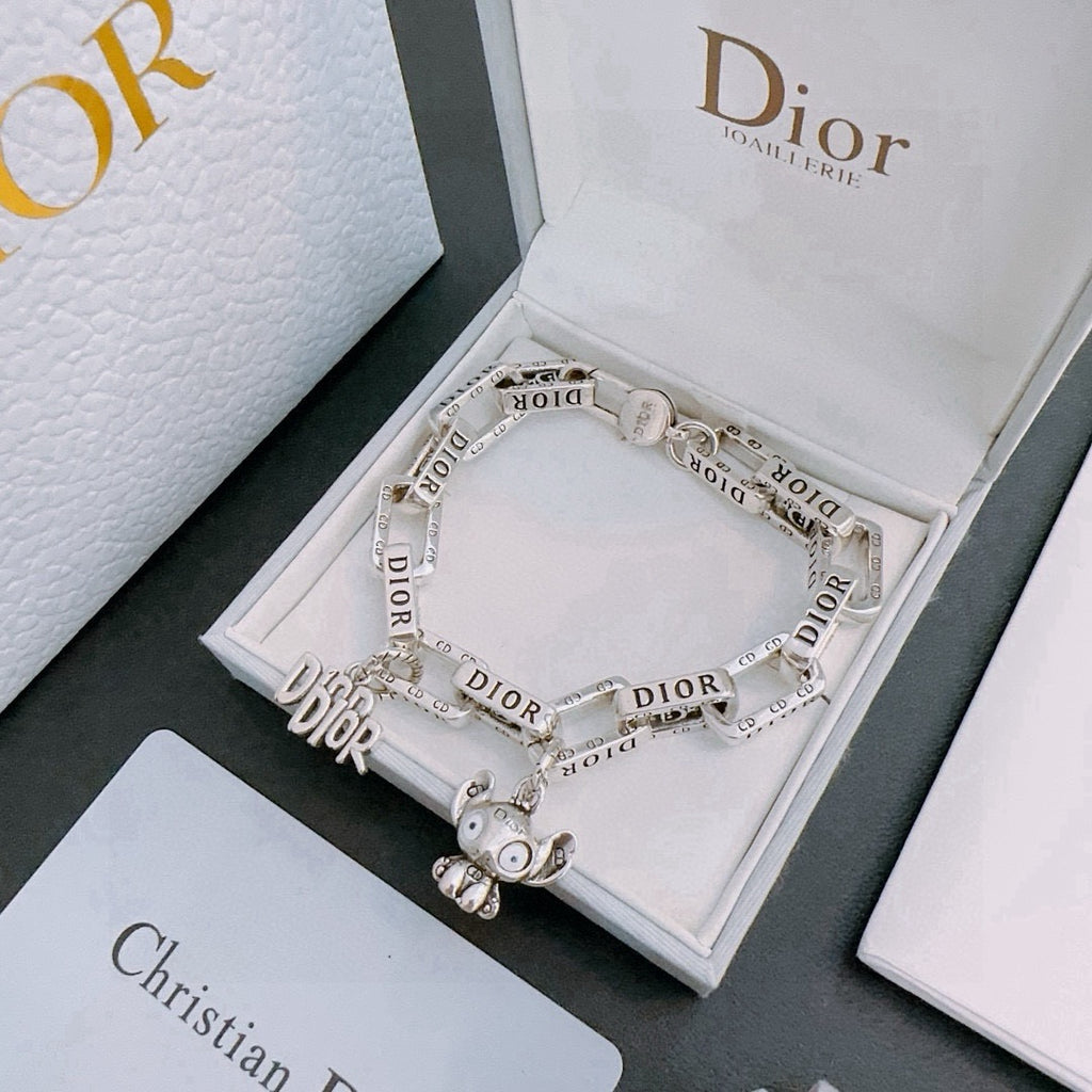 DIOR - CD Icon Chain Link Bracelet