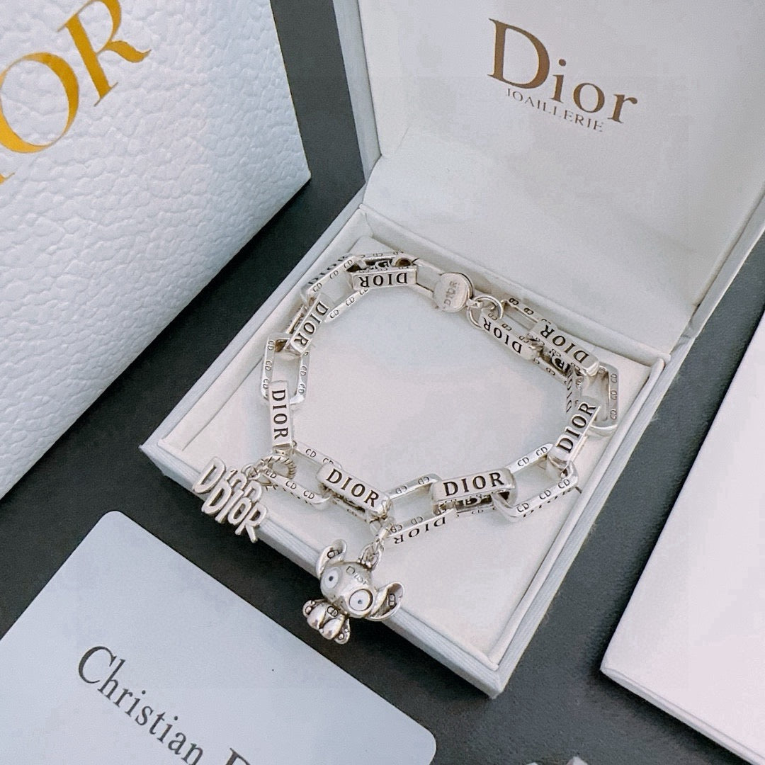 DIOR - CD Icon Chain Link Bracelet