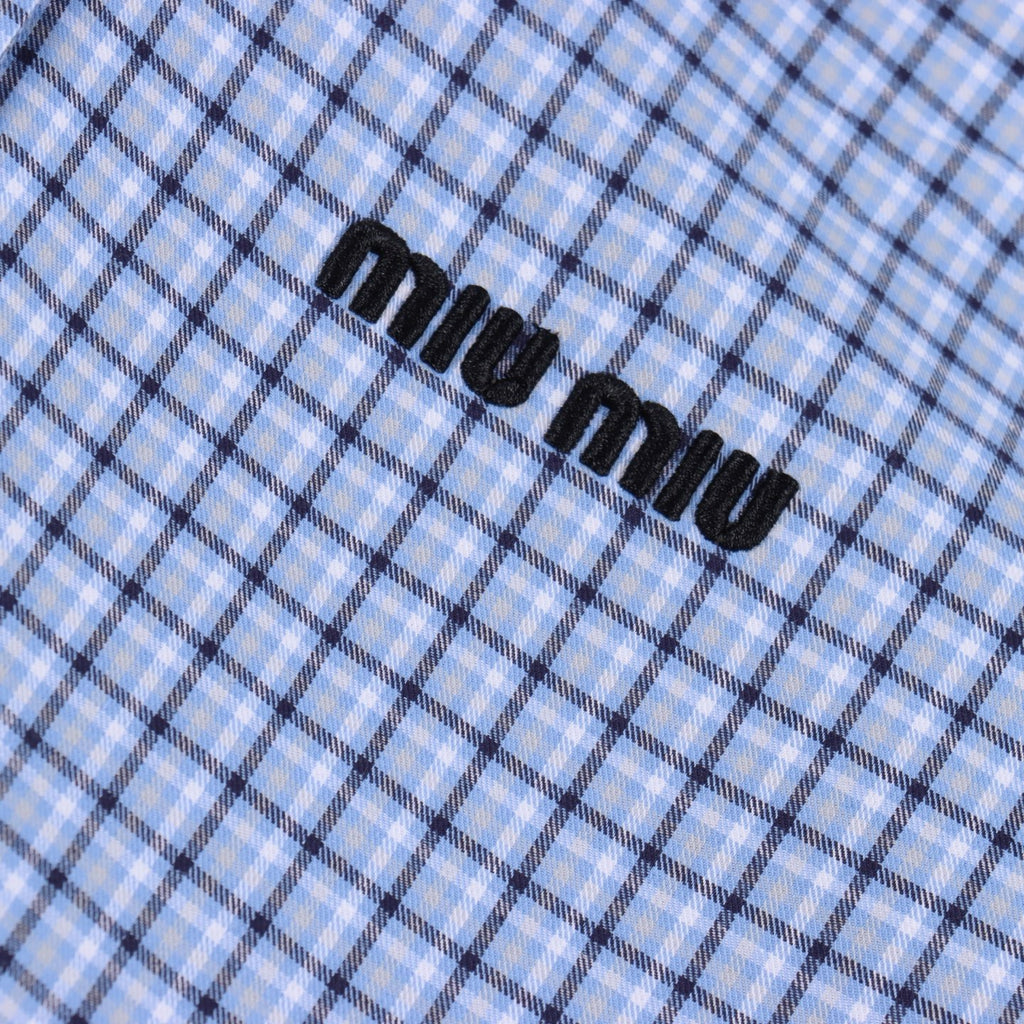 MIU MIU - Checked shirt