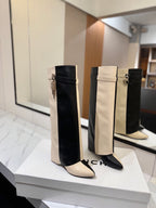 GIVENCHY - Shark lock boots
