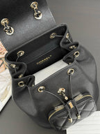 CHANEL - Chanel Mini Caviar Urban Spirit Backpack