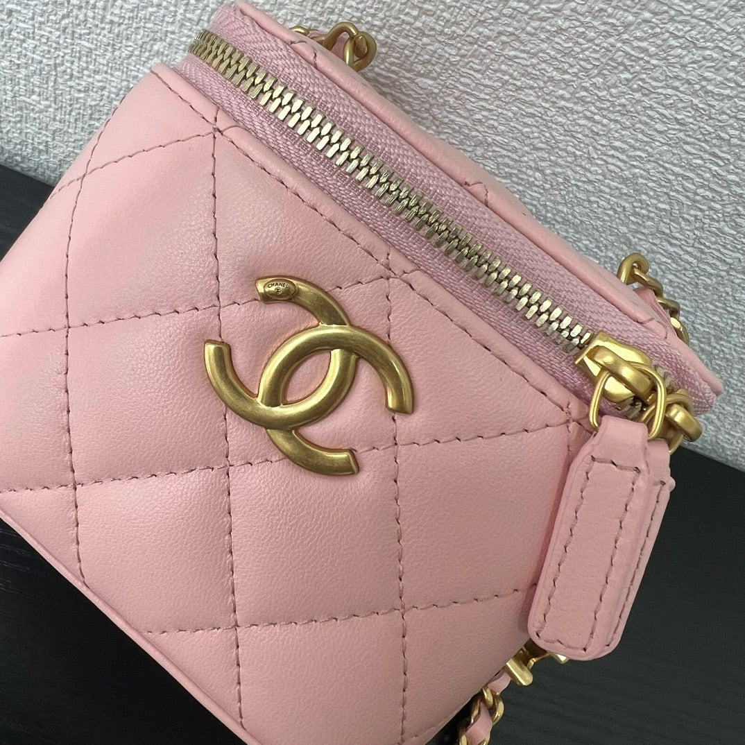 CHANEL - Mini Vanity Cosmetic Bag