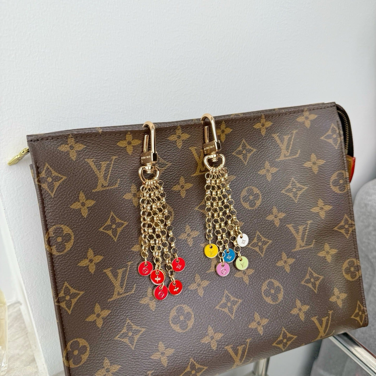 LOUIS VUITTON - bag charm and keychain