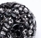 CHANEL - Gold Metal Strass Crystal Sphere Minaudiere Clutch Hardware, 2025