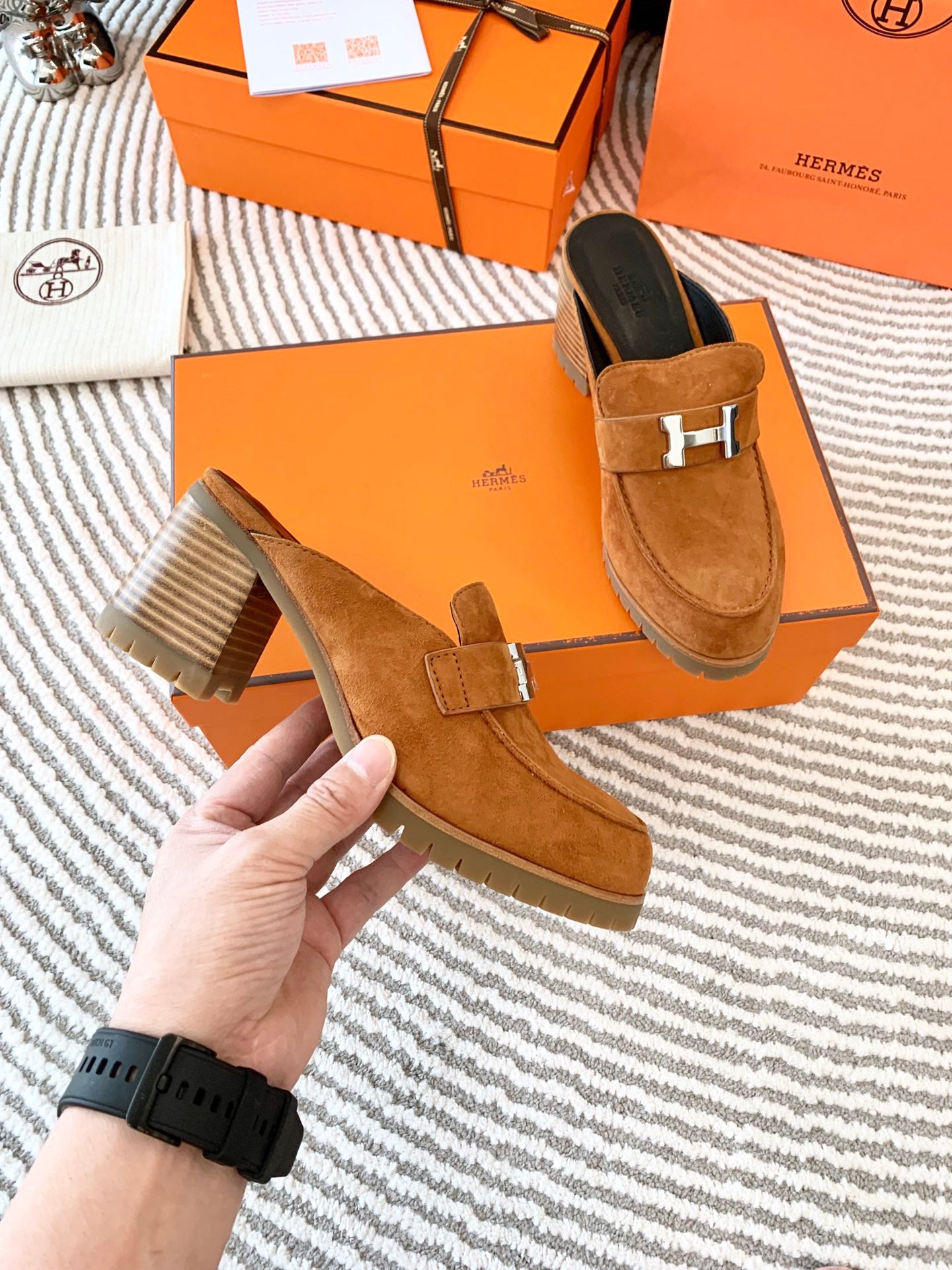 HERMES - Flore 60 Mule