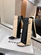 GIVENCHY - Shark lock boots