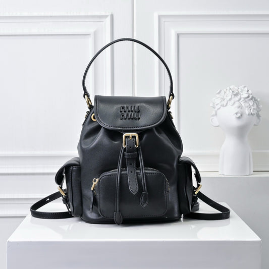 MIU MIU - Leather backpack