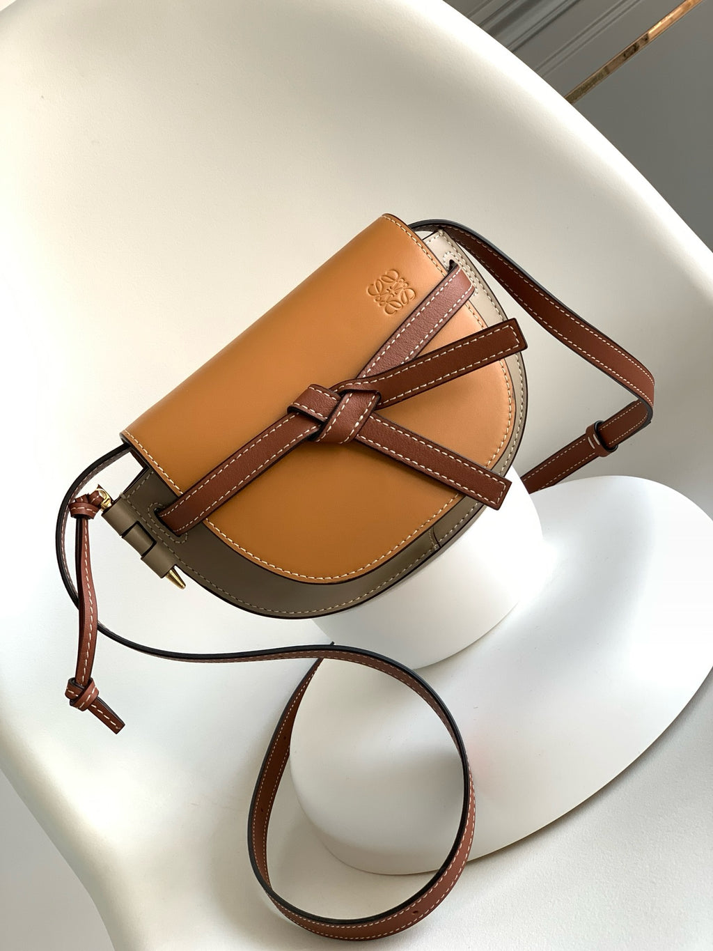 LOEWE - Gate Mini Leather Crossbody Bag