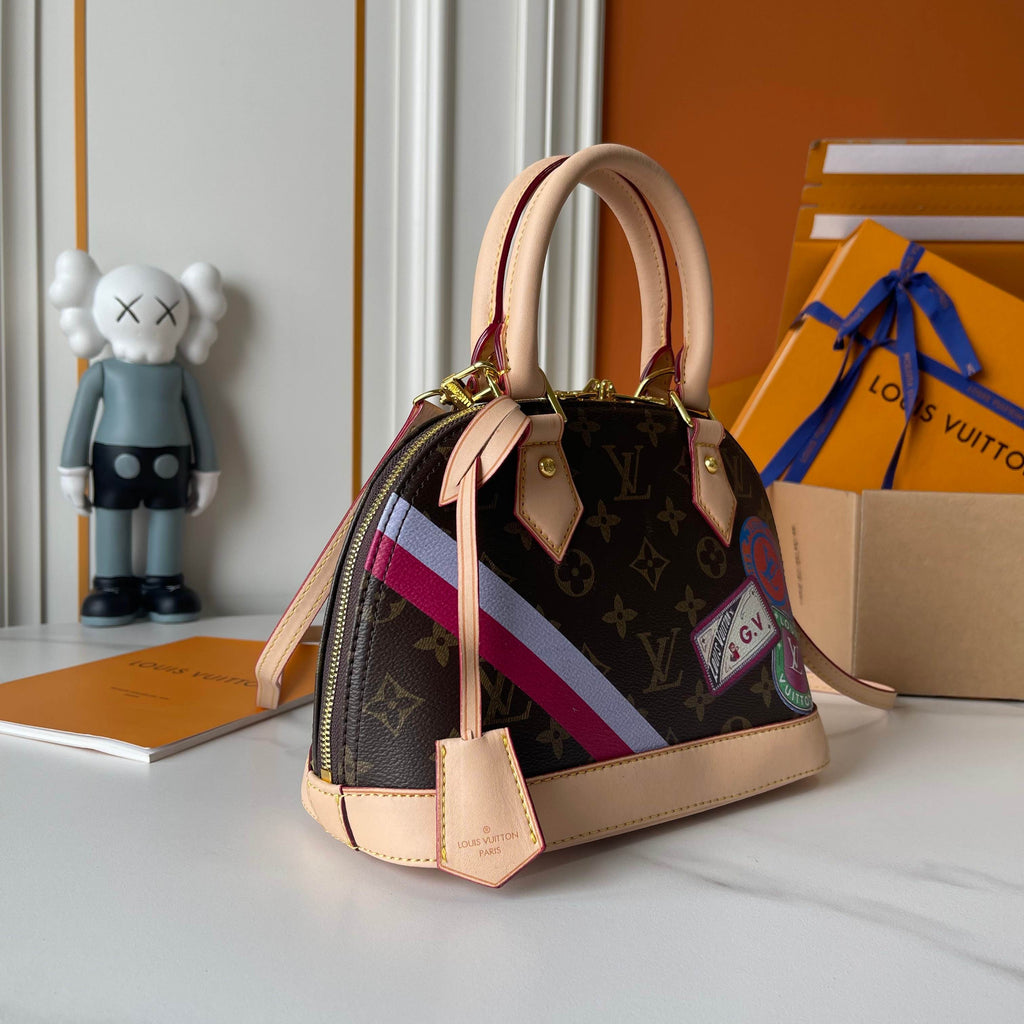 LOUIS VUITTON- Lv x TM nano alma