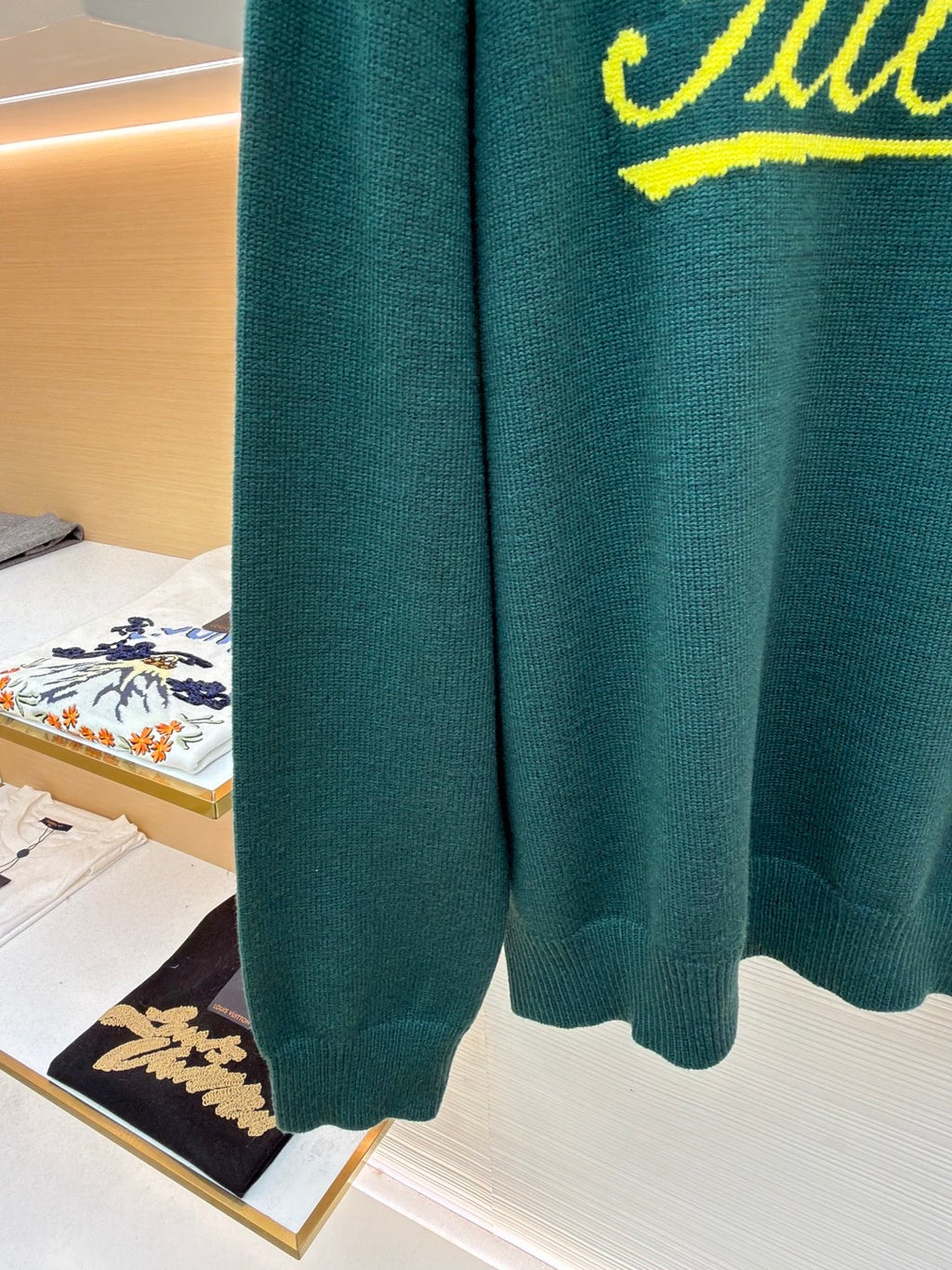 GUCCI  - Knit wool jumper with intarsia unisex