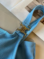 CELINE - Triomphe Balconette swimsuit