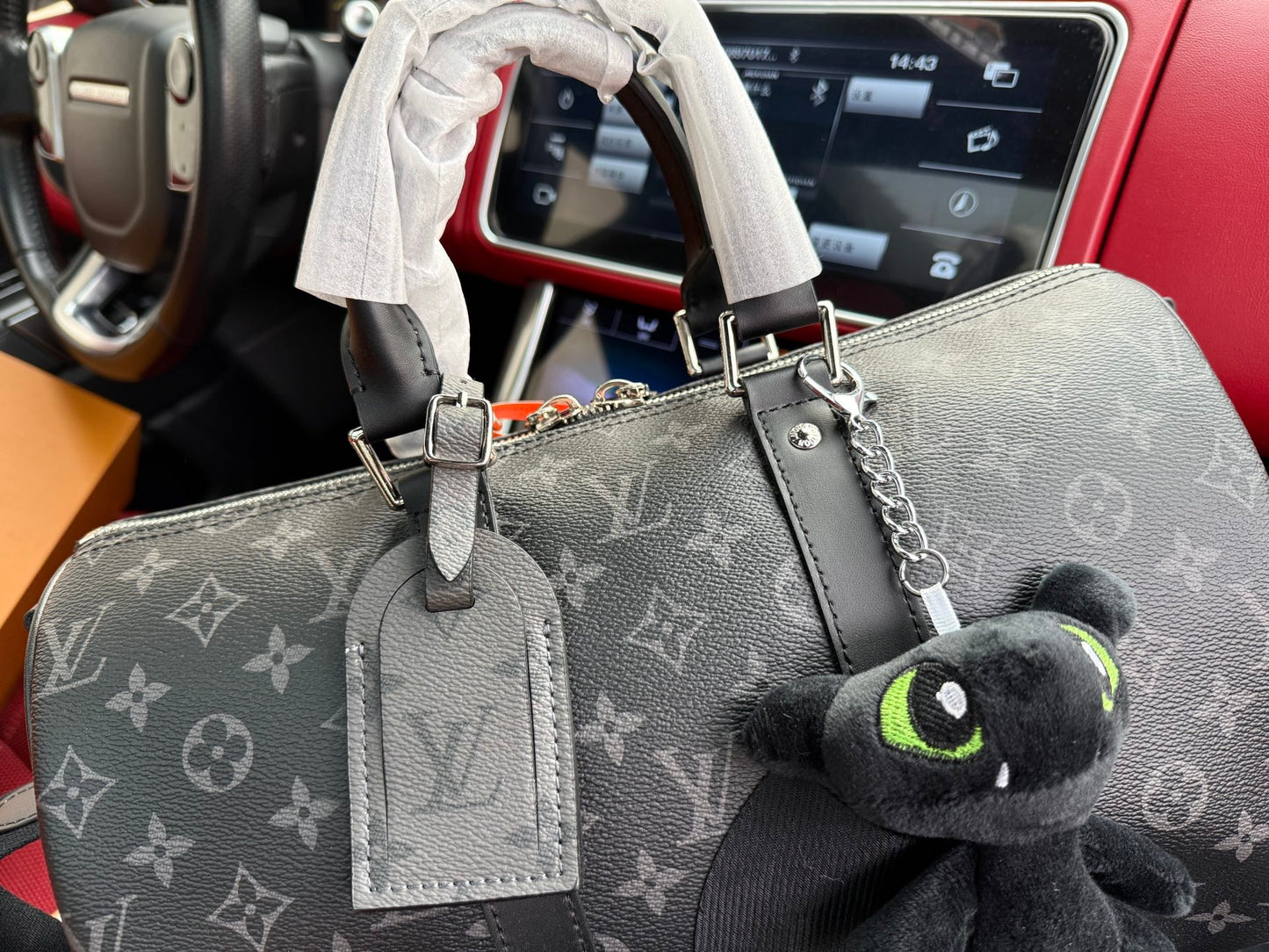 LOUIS VUITTON- Men’s keepall Bandoulière 35 bag