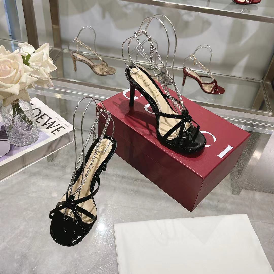 GUCCI - Embellished sandals