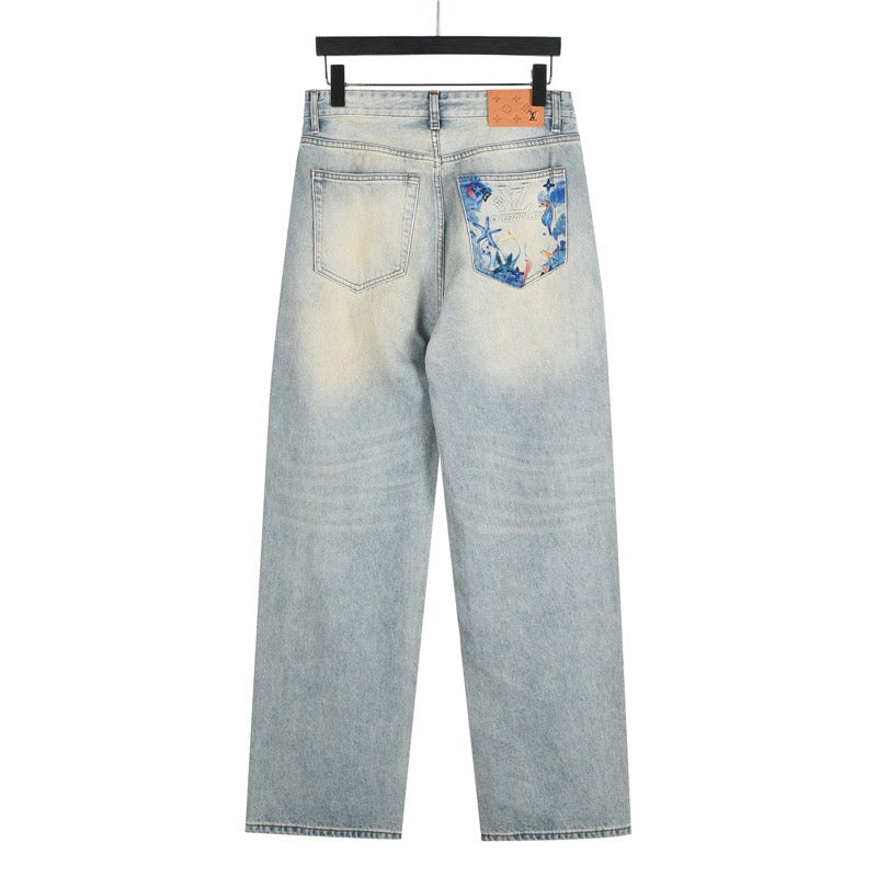 LOUIS VUITTON-  jeans
