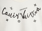 LOUIS VUITTON -unisex Cursive Signature Pullove