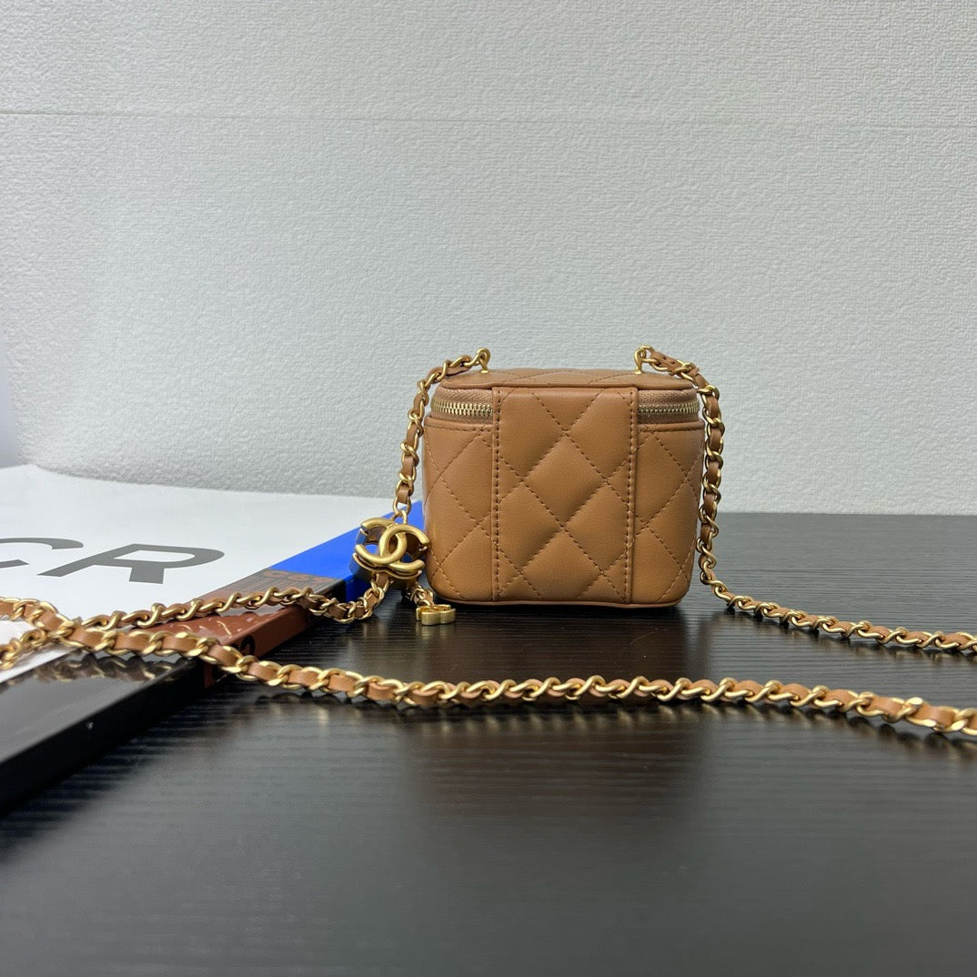 CHANEL - Mini Vanity Cosmetic Bag