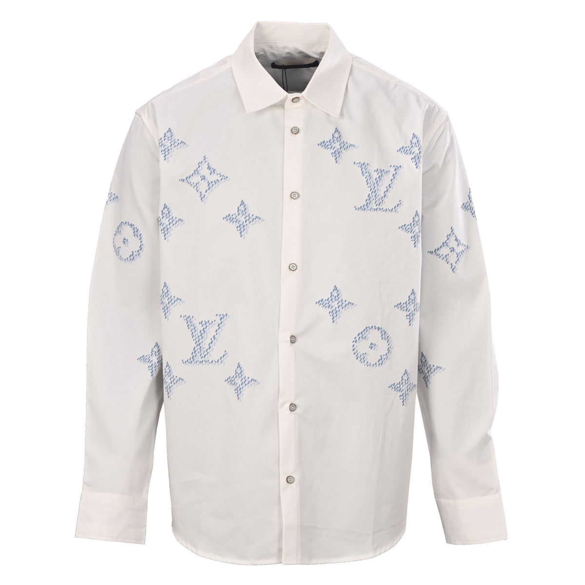 LOUIS VUITTON - Printed Signature Long-Sleeved Shirt