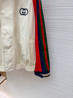GUCCI  - Men's Red Gg Logo Grg Jacket