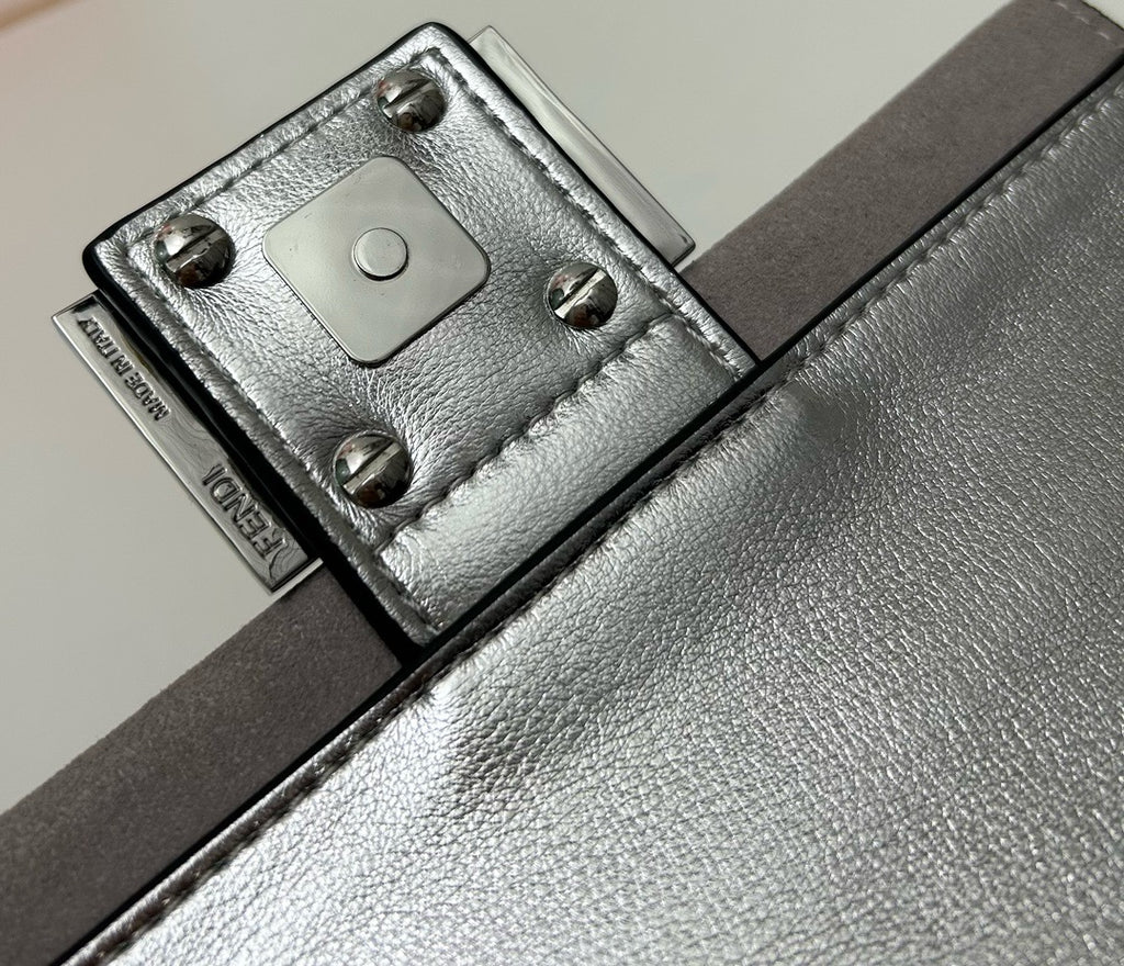 FENDI - Big Baguette Bag in Crystal FF Motif