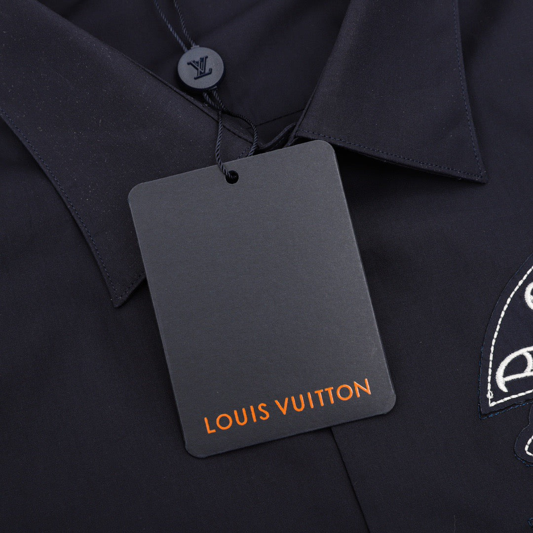 LOUIS VUITTON - Printed Signature Long-Sleeved Shirt
