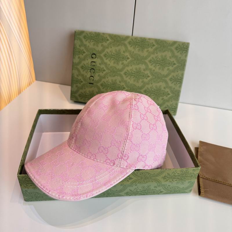 GUCCI - GG cotton canvas baseball hat