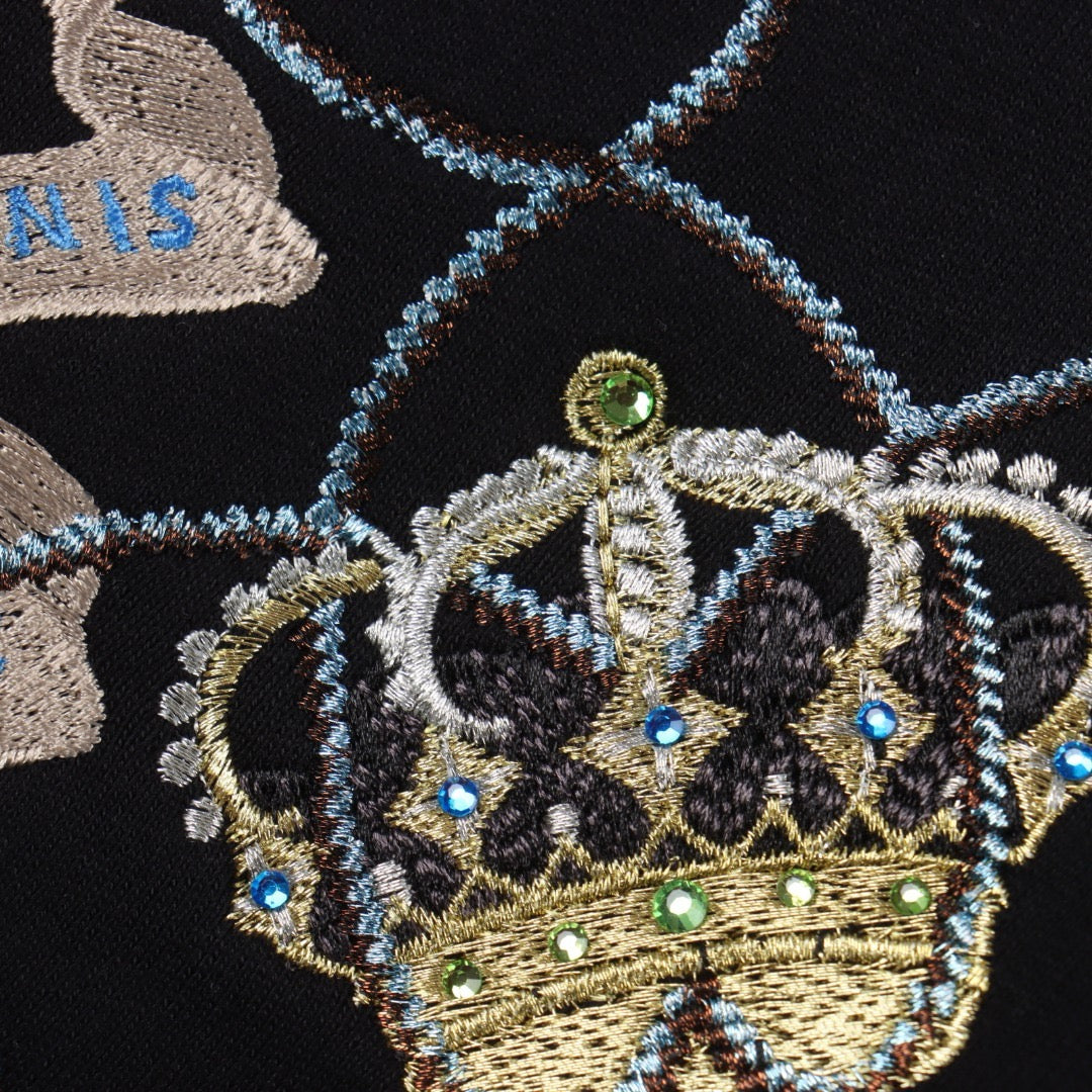 LOUIS VUITTON -  Louis Vuitton Embroidered Long-Sleeved Sweatshirt