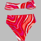 PUCCI - Patterned Halterneck bikini Swimsuit