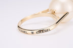 CHANEL - Cruise Pearled Cylinder Minaudière with Gold Handle