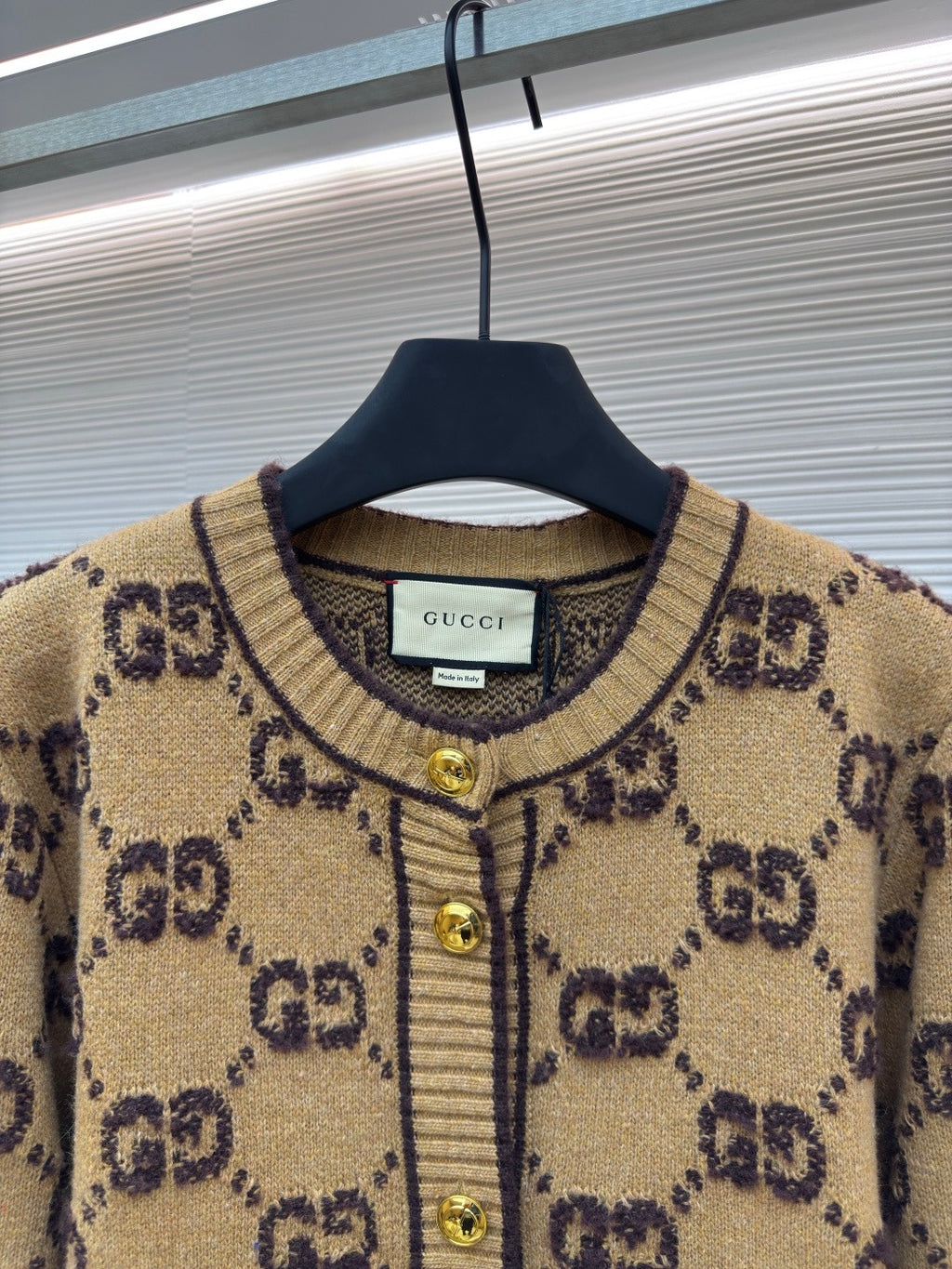 GUCCI  - GG jacquard cardigan