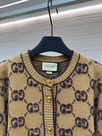 GUCCI  - GG jacquard cardigan
