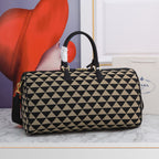 PRADA - Prada Symbole embroidered fabric bag