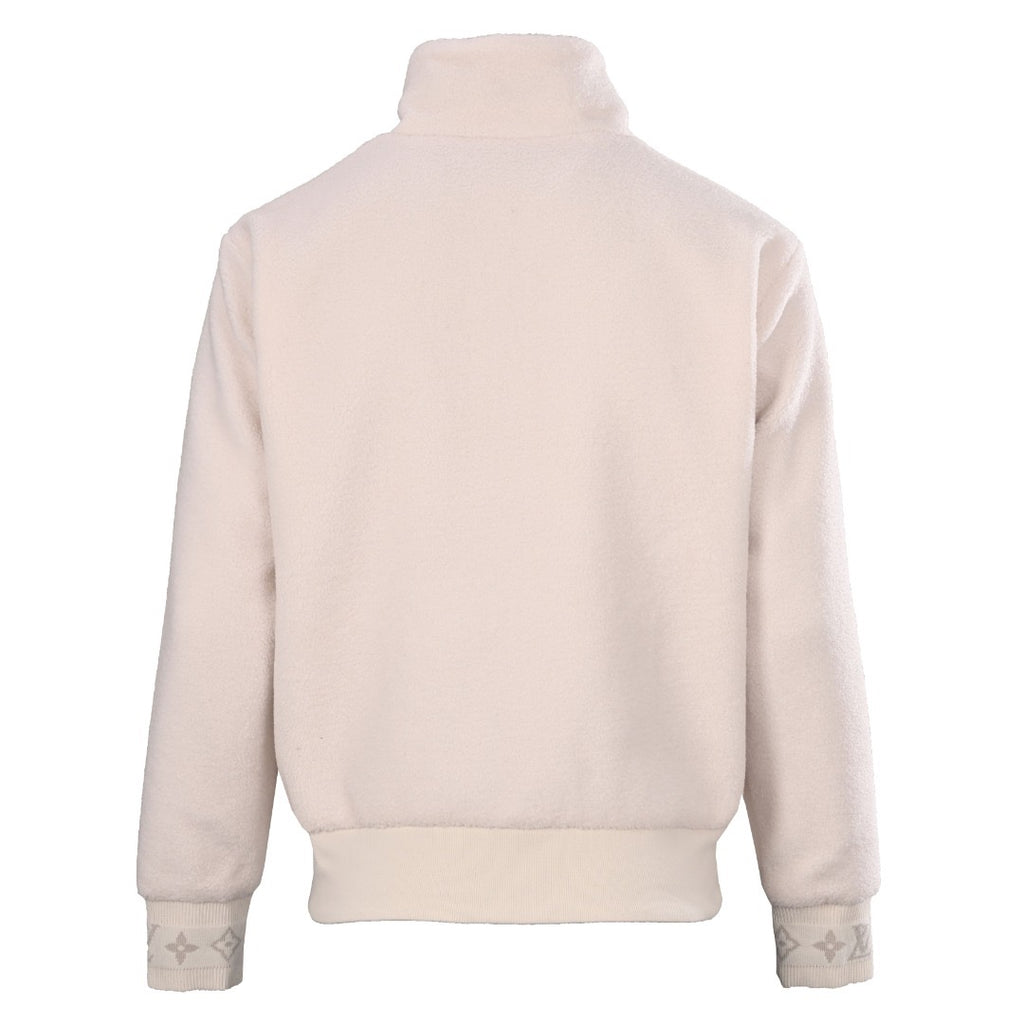 LOUIS VUITTON - Leather Patch Fleece