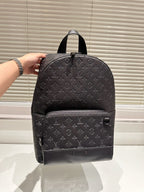 LOUIS VUITTON- Leather Backpack
