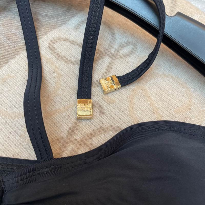 CELINE - Triomphe Balconette swimsuit