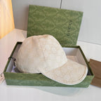 GUCCI - GG cotton canvas baseball hat