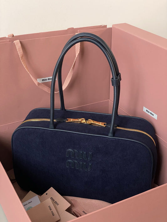 MIU MIU - Beau corduroy top-handle bag