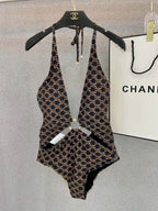 CELINE - SWIMSUIT IN MONOGRAM JERSEY