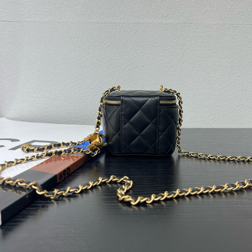 CHANEL - Mini Vanity Cosmetic Bag