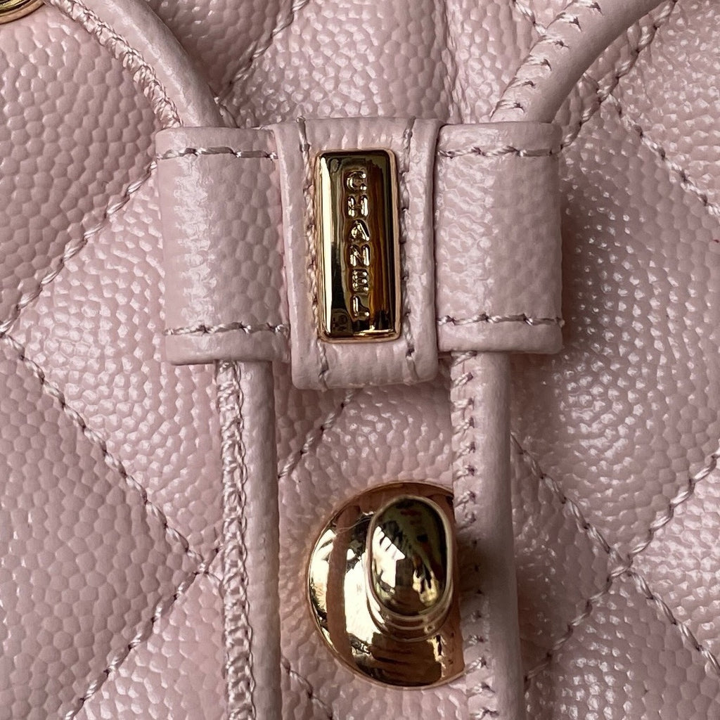 CHANEL - Chanel Mini Caviar Urban Spirit Backpack