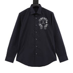 LOUIS VUITTON - Printed Signature Long-Sleeved Shirt