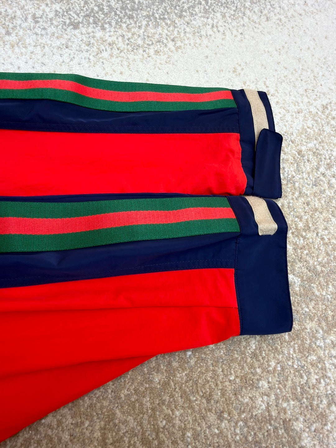 GUCCI  - Men's Red Gg Logo Grg Jacket