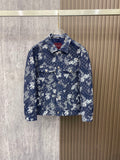 GUCCI  - Retro camouflage monogram print jacket
