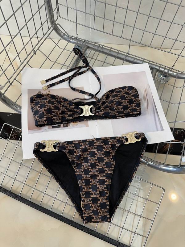 CELINE - SWIMSUIT IN MONOGRAM JERSEY
