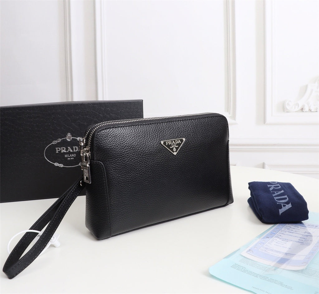 PRADA - Saffiano leather men's bag