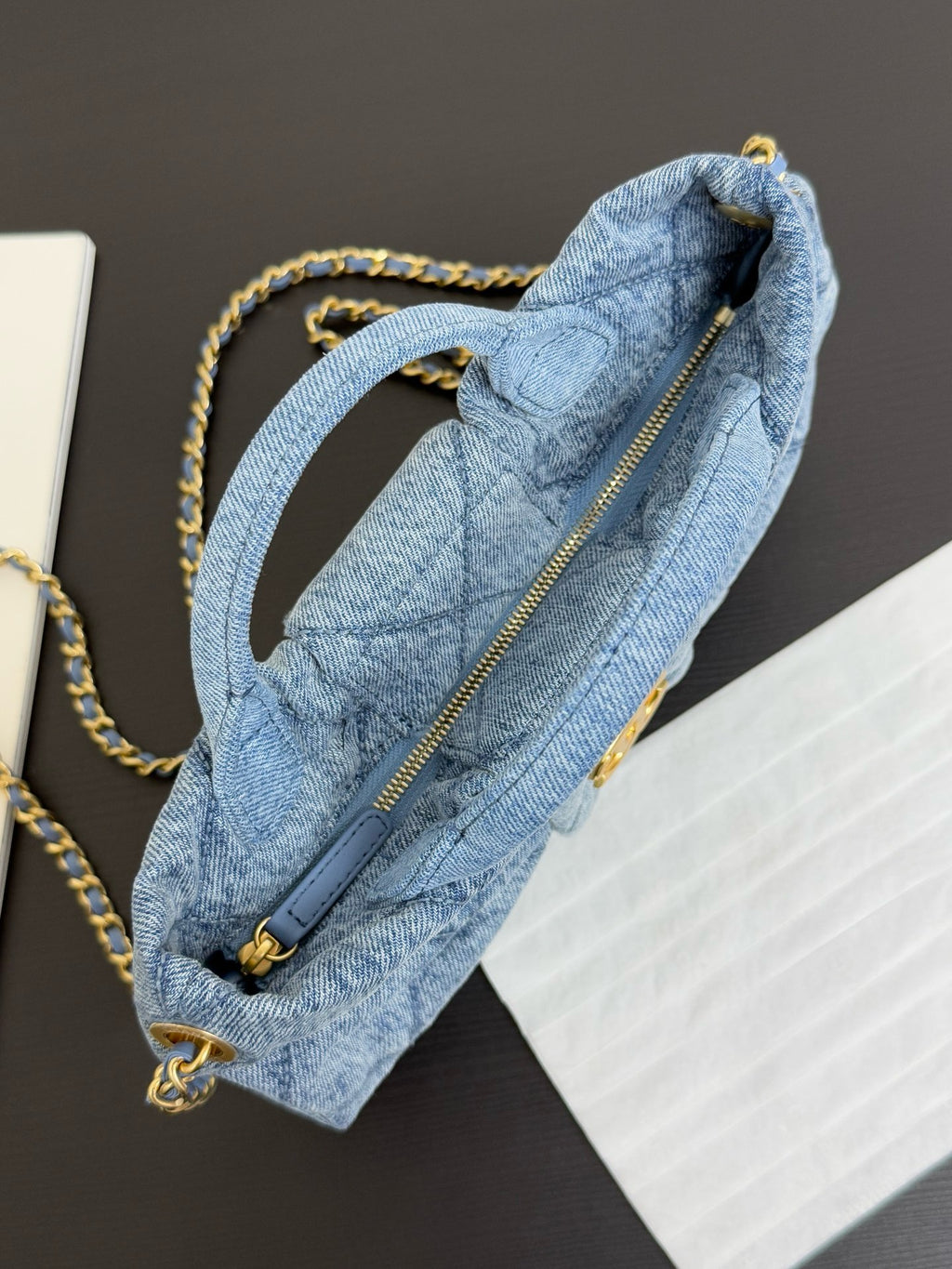 CHANEL - Denim Handbag