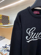 GUCCI  - Knit wool jumper with intarsia unisex